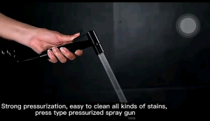 🇸🇬SG Seller Fast Delivery🇸🇬SP4 Bidet Spray Gun Handheld Diaper 304 Stainless Steel Toilet Spray Bidets