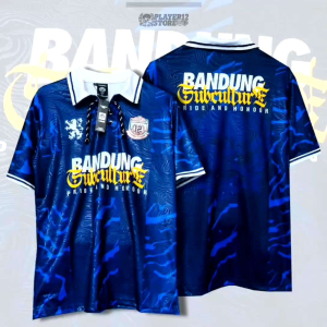 Jersey Klasik Emboss Bandung Subculture (With Patch)