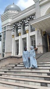 Imani Butik | Dress Orion | Fashion Wanita Muslim | Model polos bahan katun