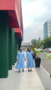 Imani Butik | Fashion Wanita | Dress Syazira |  Bahan Katun Motif Polos Elegan Stylish