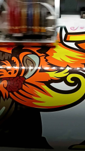 Cetak Stiker Decal Stiker Jualan (Bahan Graphteck)