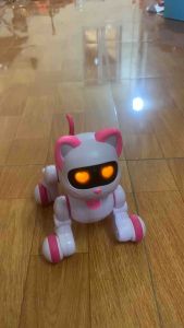 Chó rô bốt điều khiển từ xa có nhạcbiết ngồi biết đi