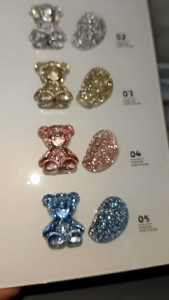 Set sơn gel nhũ Flash siêu sáng 5 màu Vendeeni H46 và H51 ( tặng kèm bảng màu )