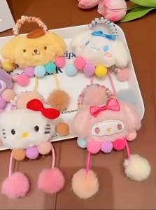 Ikat Rambut Anak Sanrio Bola Bola Kurromi Lucu Kunciran Rambut Anak Sannrio