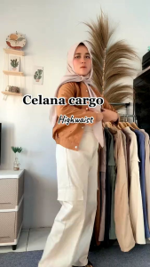 Celana Kargo Nyaman dan Tidak Terbatas: Celana Panjang Loose Fit untuk Wanita