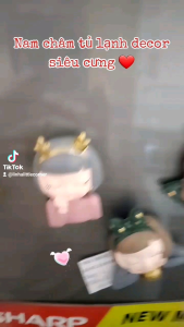 Nam châm tủ lạnh hình búp bê home decor nhiều mẫu siêu xinh