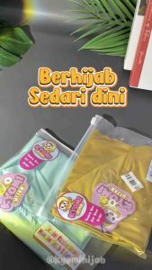 Kyomi hijab jilbab anak saliha bahan spandek jersey hijab bergo anak sehari hari