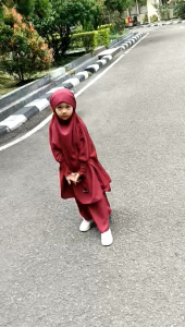 French Khimar anak premium