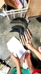 sabit rumput model cikajang full baja super tajam