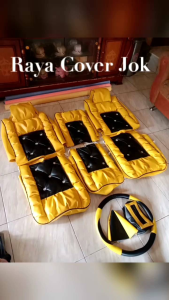 Sarung Jok Sofa Kancing Kristal Terbaru untuk Mobil Fuso Fighter & Tronton