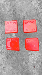 4pcs Sealant Spreader Caulking Tool Finishing Tool Cement Scraper Removal 刮胶板