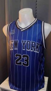 เสื้อกล้ามพิมพ์ลาย"NEW YORK"รุ่นTIDS ผ้านุ่มใส่สบาย เบอร์23สุดเฟี้ยว สไตล์ไม่ซ้ำ