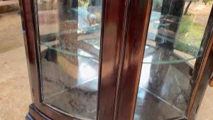 COD Lemari Hias Sudut Jati