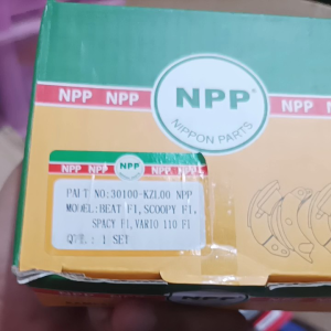 Kampas Ganda NPP Untuk Honda Beat FI Kode Part KVY