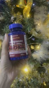 Tinh chấ t lựu Puritan’s Pride Pomegranate Extract 250mg (120 viên)