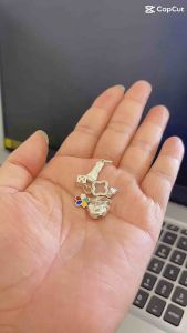 Charm bạc phụ kiện mặt dây chuyền vòng tay đồ HandMade .