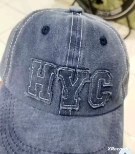 T.I - Topi Bisbol Anak Laki Perempuan HYC Denim Baseball Hats Import