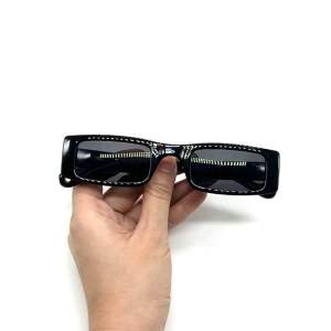 [A187] แว่นกันแดด ทรงสี่เหลี่ยมผืนผ้า ขนาดเล็ก แว่นตาแฟชั่น เลนส์ UV400