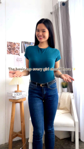 JANEAS HTP Basics Riccas Tee | Fitted/Stretchy