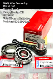 Stang seher K46+Bearing Kruk As Honda original - Beat pop Beat esp Beat Street Scoopy esp Scoopy LED Vario 110 esp Suku Cadang Motor Honda - Lazada