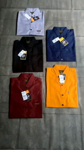 KEMEJA PRIA BOYI TOP MAN LENGAN PENDEK KASUAL FORMAL KERJA PUTIH HITAM NAVY GREY