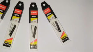 CUTTER BLADE SNAP -ISI CUTTER PREMIUM  10 pc