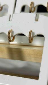 Anting Klip Wanita Berlapis Emas - Aksesoris Perhiasan Xuping