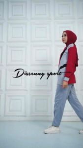 Setelan Trening Olahraga Senam Pria Wanita Terbaru