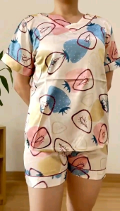 Celana Piyama Nyaman untuk Tidur: ECLAIRE Setelan Celana Piyama HP