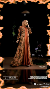 {NEW ARRIVAL 2026} New Gamis maxy dress kombinasi motif etnik batik premium modern /Gamis wanita dewasa terbaru 2026 bestseller kekinian modern/Teanna Gamis lebaran terbaru 2026