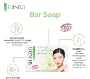 SHINZUI SABUN BATANG 80gr SKIN LIGHTENING BAR SOAP