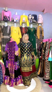 Gamis India Pancali Lidah: Bahan Katun Nyaman & Desain Tradisional