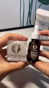 ครีมชาร์มมิ่งสกิน[ ไนท์ครีม+เซรั่ม740บาทส่งฟรี ]