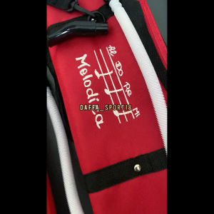 Pianika Melodica Original Tas Cover Merah 32 Key Murah Alat Musik Tiup Pianika Anak
