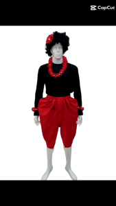 ชุดเงาะป่าผู้ใหญ่ได้ครบ 7 ตามภาพรวมวิกผม