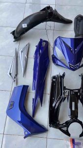 FULL BODY KASAR HALUS JUPITER MX LAMA / OLD BIRU PLUS LAMPU DAN STRIPING