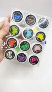 Set 12 hũ gel vẽ siêu đặc chuyên dụng