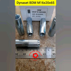 (2 pcs) Dynaset M16 / Dinaset 16mm / Drop In Anchor M16
