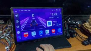 Màn Hình 13 inch Android Xe Ô Tô Màn 2K Android 14 Ram 6. 128 Gb CPU 8x ( 8581) Lắp Xe Ô Tô