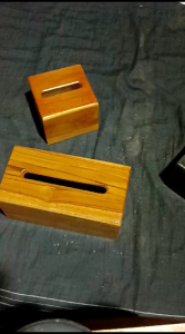 Kotak Tisu Besar Aesthetic Bahan Kayu Jati Asli