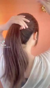 Trâm cài tóc tua rua kim loại hình hoa trâm búi tóc sau đầu cho nữ phong cách cổ trang Trung Hoa hán phục