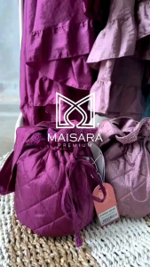 MUKENA SAFAR TERSEJUK PARASUT DOBBY MAISARA PREMIUM BY (BISA COD ADEMNYAMANJUMBO)
