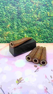 once pipa cangklong kayu kelor emas model S minimalis B293