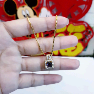 Kalung Xuping Liontin Permata Ungu Xds65