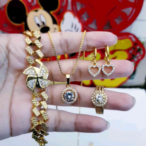 Set Perhiasan Xuping Wanita Gold XDS676