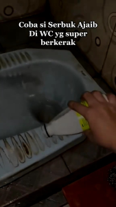 Viral Serbuk Ajaib Pembersih Kamar Mandi Serbaguna 200gr Ampuh Terlaris