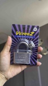 Gembok Putih Pintu Rumah Verriz iron Kunci Pagar Tahan Air Stainless Steel Pengaman