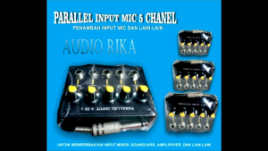 INPUT MIC 4 CHANEL PARALLEL M001 Komponen & Aksesoris Elektronik Aksesoris Audio Aksesoris Mikrofon