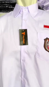 FERDIANT baju seragam sd putih lengan pendek bahan Oxford-untuk anak laki-laki dan perempuan