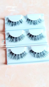 Bulu Mata Hafizah 3D | 3Dimensi 3DWsp07 isi 12 Pasang | 12 Pcs | Lusinan